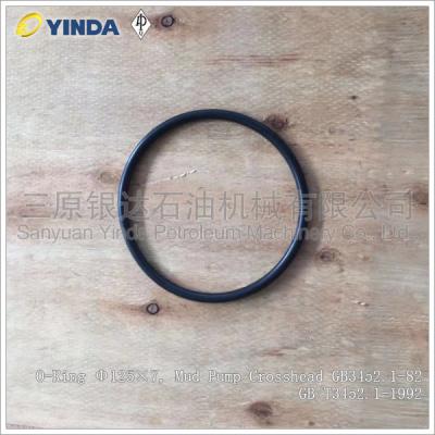 China O - Ring Φ 125×7 Mud Pump Crosshead Flexible For Automotive Aerospace for sale