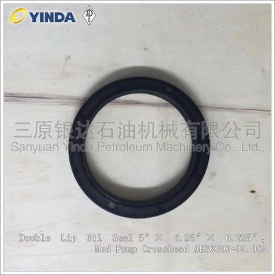 China Double Lip Oil Seal Mud Pump Crosshead 5″× 6.25″× 0.625″ AH36001-04.08A for sale
