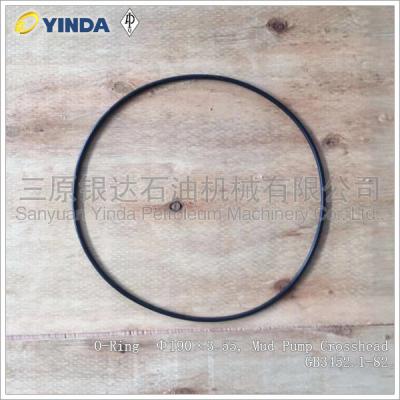 China O - Ring Φ190×3.55 Mud Pump Crosshead Gas Sealing For Hydraulic Cylinder Pistons for sale