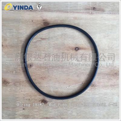 China 185*7 Rubber Sealing Ring For Fluid End , O Ring Oil Seal 530301011850070007 for sale