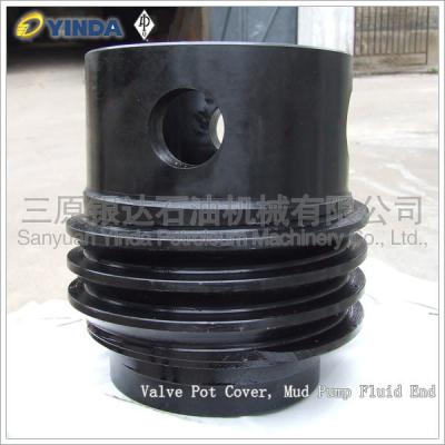 China 35CrMo Mud Pump Valve Pot Cover AH36001-05.14A RS11309A.05.012 Drilling for sale