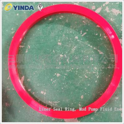 China Mud Pump Liner Rubber Seal Ring , Rubber O Ring Seals AH36001-05.15 GH3161-05.14 for sale