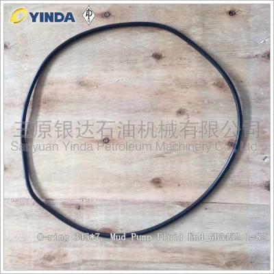 China O - Ring 345*7 Mud Pump Fluid End Conveying Mud Flushing Fluids Flexible for sale