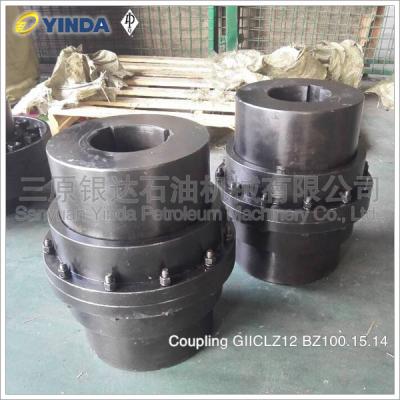 China Mud Pump Coupling GIICLZ12 BZ100.15.14 S Wear Resistance Compact Structure for sale