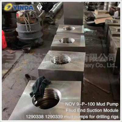 China Chrome Alloy Fliud End Suction Mud Pump Module 1290338 1290339 NOV 9-P-100 for sale