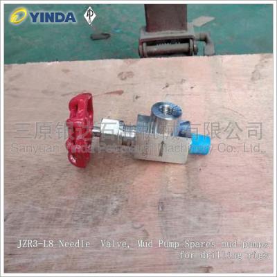 China Repuestos de la bomba de fango de la válvula de aguja JZR3-L8 para la certificación triple de la bomba de fango API 7K en venta