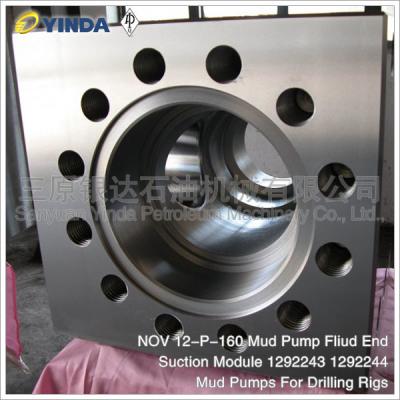 China NOV 12-P-160 Fliud End Suction Mud Pump Module 1292243 1292244 For Drilling Rigs for sale