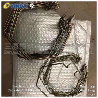 China Flexible Mud Pump Parts Lock Spring HH0628.207.022 Haihua F1600 Easy Operation for sale