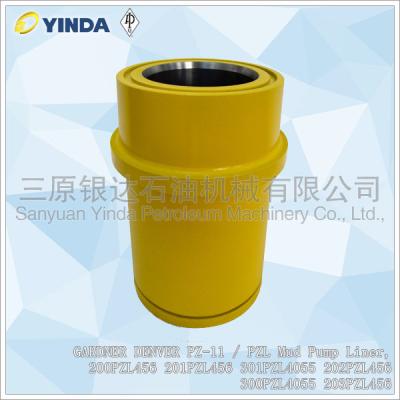 China GARDNER DENVER PZ-11 / PZL Mud Pump Liner 200PZL456 201PZL456 301PZL4055 for sale