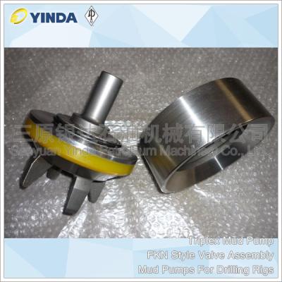 China Triplex Mud Pump FKN Style Valve Assembly For Drilling Rigs Hardness HRC60 for sale