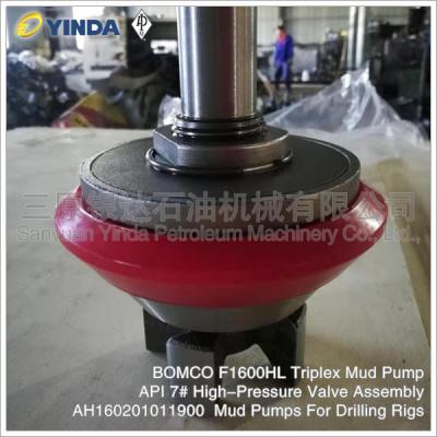 Chine Tube équipé à haute pression triple de la valve de pompe de boue api 7# BOMCO F1600HL à vendre