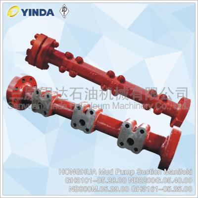 China HONGHUA Mud Pump Spares Suction Manifold GH3101-05.28.00 NB2200G.05.40.00 for sale