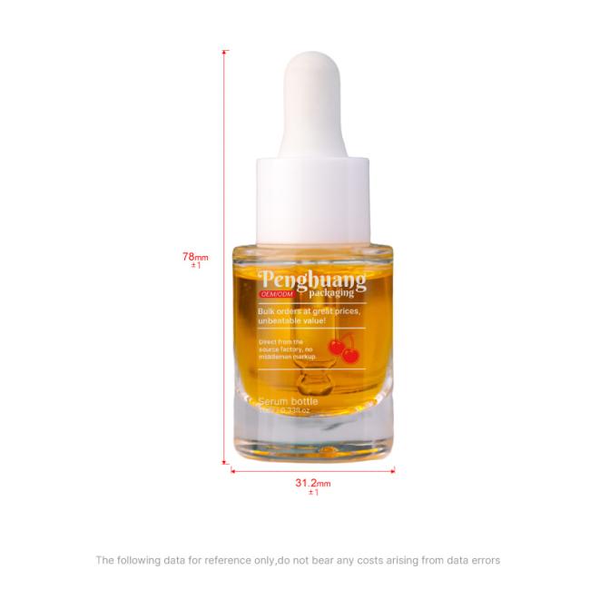 YUHUA Serum Dropper Bottles - Luxury cosmetic packaging with leak-proof design
