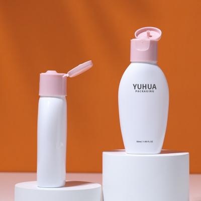 China 50ml Hand Cream Plastic Lotion Bottle Empty Dispenser Liquid Baby Shampoo Shower Gel Packaging for sale