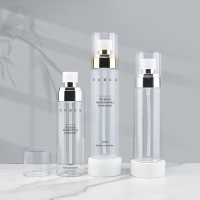 China 120ml 150ml Plastic Spray Bottle For Makeup Perfume Firming Lotion en venta