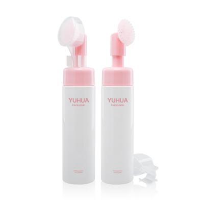 China Facial Cleansing 100ml Plastic Foam Bottle With Lotion Spray Cap for sale