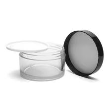 China ODM/OEM Recycelbares rundes Plastikkremglas für Gesichtscreme zu verkaufen