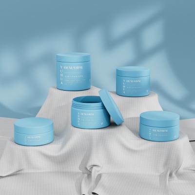 China Plastic Packaging Round Cosmetic Skincare PP Cream Jar 180g 240g 300g 360g 480g zu verkaufen