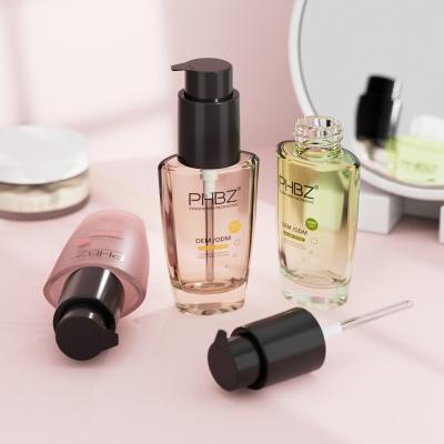 中国 基礎ボトル 卸売 ガラスローション ボトル 身体ローション ヘアオイル 血清オイル 販売のため