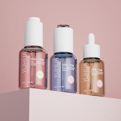 Cina Bottiglie per gocciolante di siero personalizzabili da 50 ml ODM / OEM Bottiglia di plastica di siero di olio chiaro in vendita