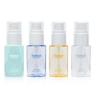 China Spray de protector solar Botella de spray de plástico PET transparente para beneficios hidratante en venta