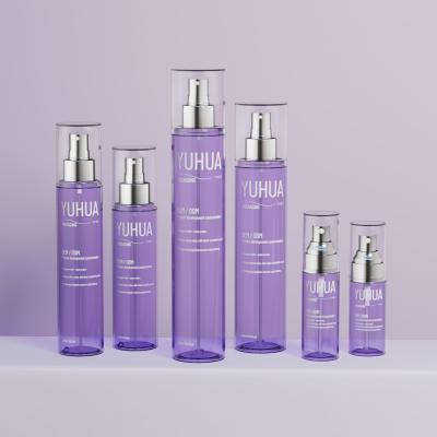 China 40ml-300ml Capacity Plastic Spray Bottle Clear Round for sale