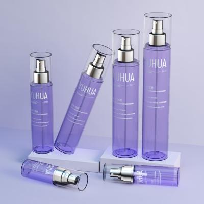 China 40ml-300ml Capacity Plastic Spray Bottle Clear Round for sale