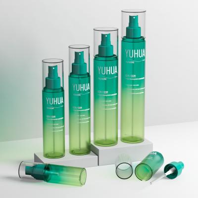 China 180ml PET Spray Bottle for Sunscreen and Makeup Setting Spray for sale