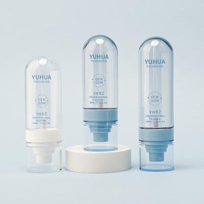 Китай Круглый пластиковый флакон-распылитель, емкость 30 мл, логотип по вашему требованию, 50 мл, 60 мл, 80 мл продается