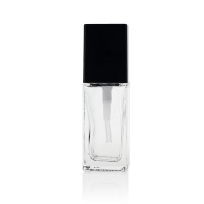 China 30ml Empty Liquid Foundation Bottles FDA Certified With Black Cover Cap for sale