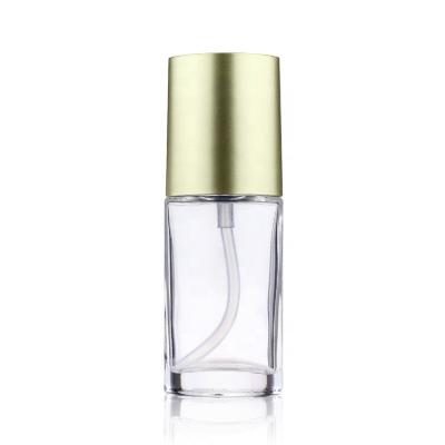 China Botella de cristal de empaquetado cosmética del casquillo 40ml de la bomba de la botella del OEM de la fundación en venta