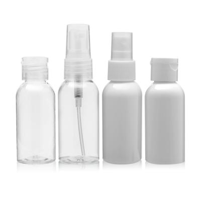 China Transparent 50ml Plastic Packaging Bottles Dip Pump with thin nozzle for sale