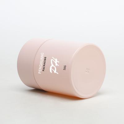 Chine Pot de crème en verre cosmétique rose 30g 50g personnalisé bouche profonde à vendre