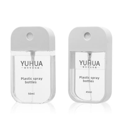 China O telefone plástico cosmético da garrafa de perfume do pulverizador PETG dá forma a reciclável à venda