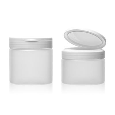 China Recycled PET Plastic Packaging Jars 480g Cosmetic Skincare Packaging for sale