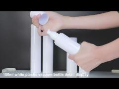 Airless 30ml 200ml Plastic Packaging Bottles For Cream Oil Lotion
