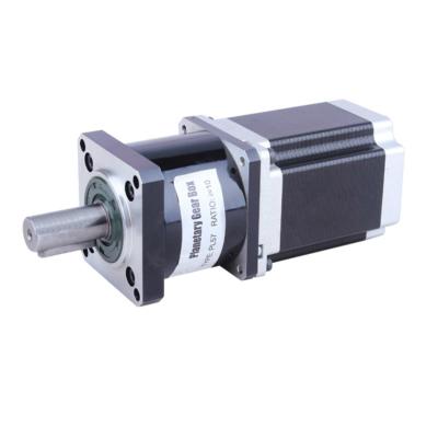 China Nema 34 Geared Stepper Motor Cnc Machine 5 To 1 Ratio Gearbox for sale