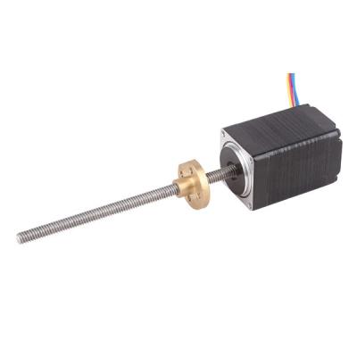 China Tr5 Nema 8 Linear Actuator Non Captive Stepper Motor With Lead Screw External for sale