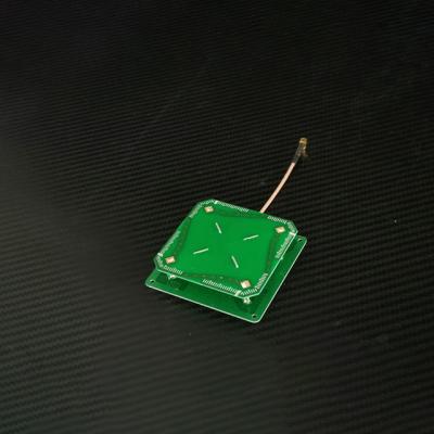 China 4dBic Pequeno Tamanho 60*60*15,6mm Leitor de RFID portátil Antenna 25g UHF Antenna RFID para aplicação terminal à venda