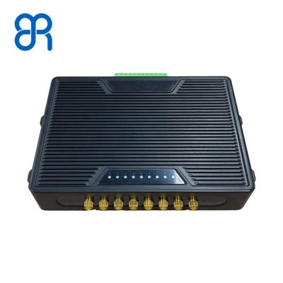 Chine UHF RFID 8 ports Lecteur RFID fixe, lecteur RFID UHF avec Impinj E710 Plateforme de gestion intelligente du véhicule à vendre