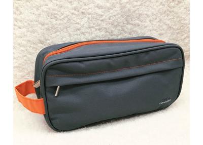 China Large Waterproof 600D Polyester Promotional Toiletry Bag For Men Shaving for sale