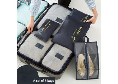 中国 パッキングの立方体のために折り畳み式新式のメッシュ生地旅行オルガナイザー袋 販売のため