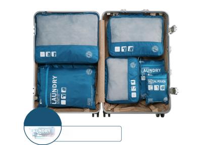 中国 7つ1つのセットの多機能旅行オルガナイザー袋の大容量に付きハンドルを運べば 販売のため