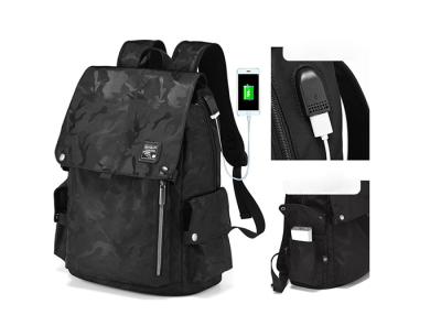 China Os homens ocasionais da tendência nova de alta qualidade da chegada Backpack todo o Backbag preto para a venda à venda
