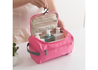 Китай Цвет пинка обслуживания ОЭМ сумки гигиенической косметикаи перемещения полиэстера/ОДМ для дам продается