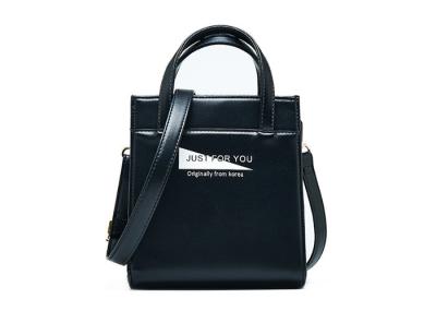 China Crazy Horse Vintage Pu Leather Tote Bag 19 * 18 * 6cm With Long Shoulder Strap for sale