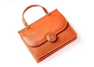 China Portable Pu Leather Bag 17.5 * 13.5 * 4cm Customized With Multi Color for sale