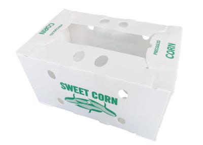 China Recyclable Waterproof 750gsm Corn PP Packaging Box for sale