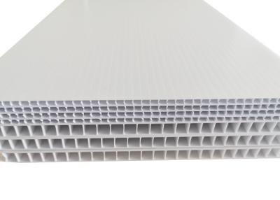 Κίνα Λευκός κοίλος πίνακας εκτύπωσης 4x8 PP Coroplast κορώνας προς πώληση