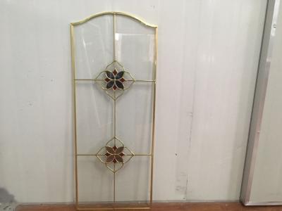 China Los paneles de cristal decorativos endurecidos para los gabinetes, vidrio helado artístico del gabinete en venta